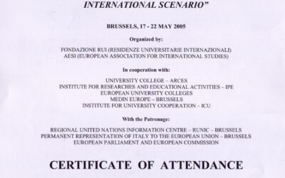 AESI Bruxelles 2005